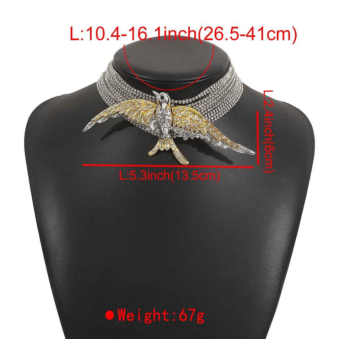 Flying Bird Choker Necklace - Image 3