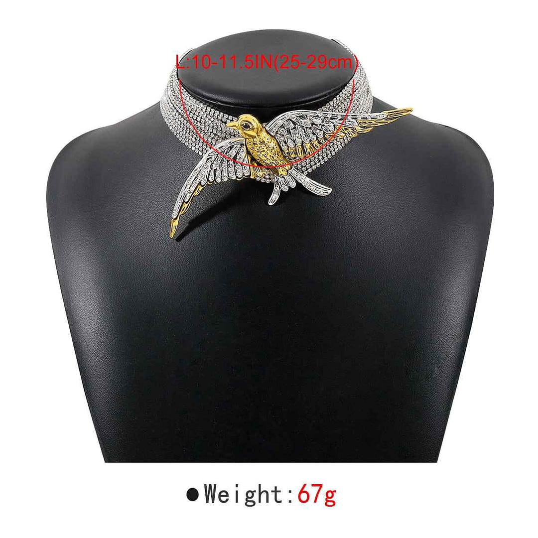 Flying Bird Choker Necklace - Image 4