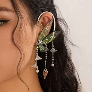 Fairy Wings Ear Cuff Earrings