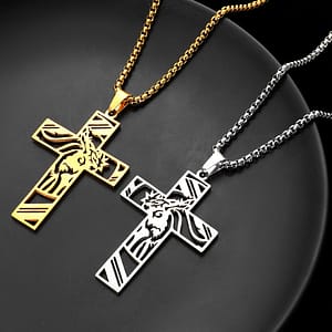 Hollow Faith Pendant Necklace