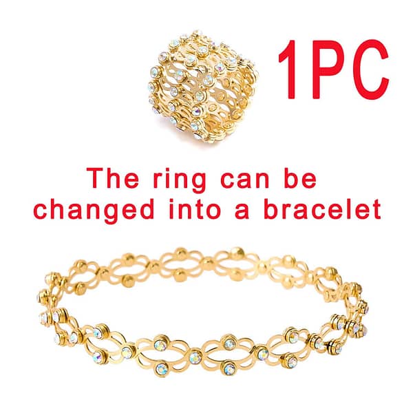 Retractable Bracelet Deformable Dual Use Magic Ring (Buy1 – Get1free)