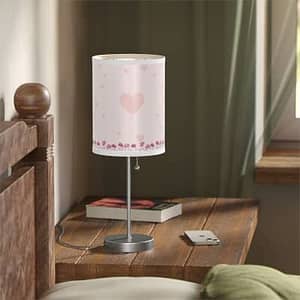 lovebirds lampshade lampon a stand