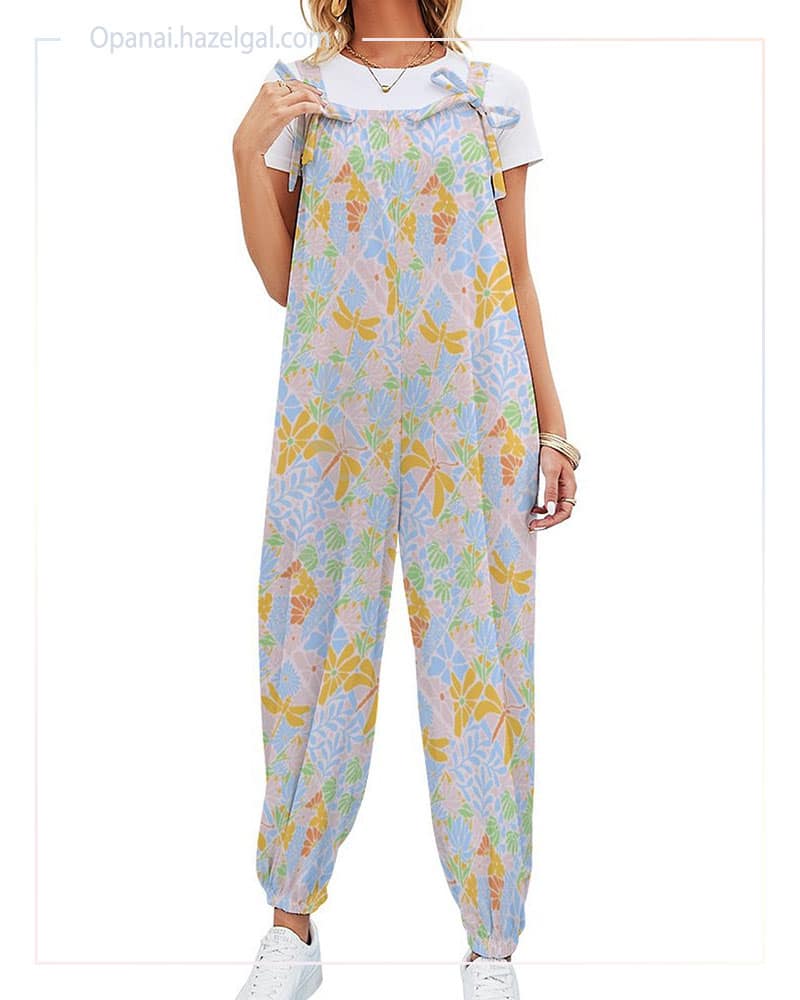 Garden Party Baggy Jumpsuit - Image 3
