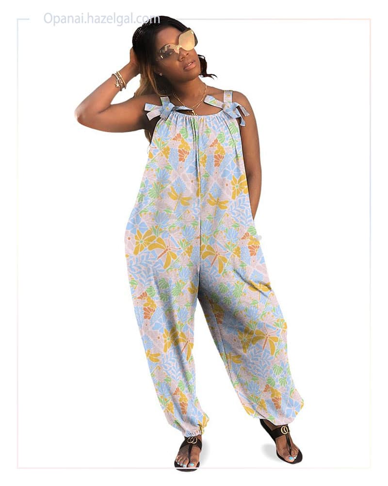 Garden Party Baggy Jumpsuit - Image 2