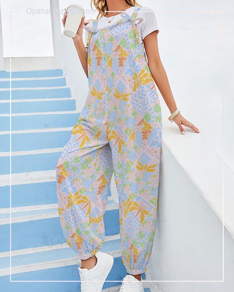 Garden Party Baggy Jumpsuit