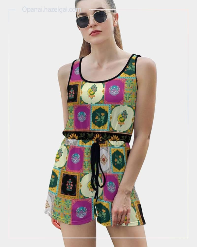 california romper dress with shorts