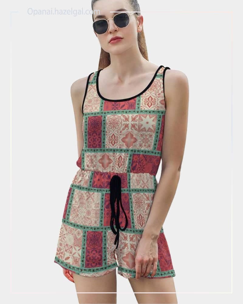 california romper dress with shorts